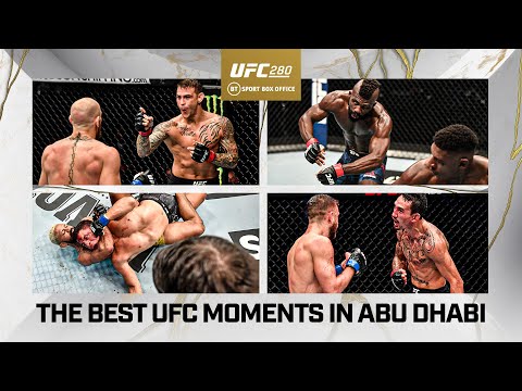 The top 15 UFC moments from Abu Dhabi  With Conor McGregor, Khabib, Max Holloway and more  UFC280