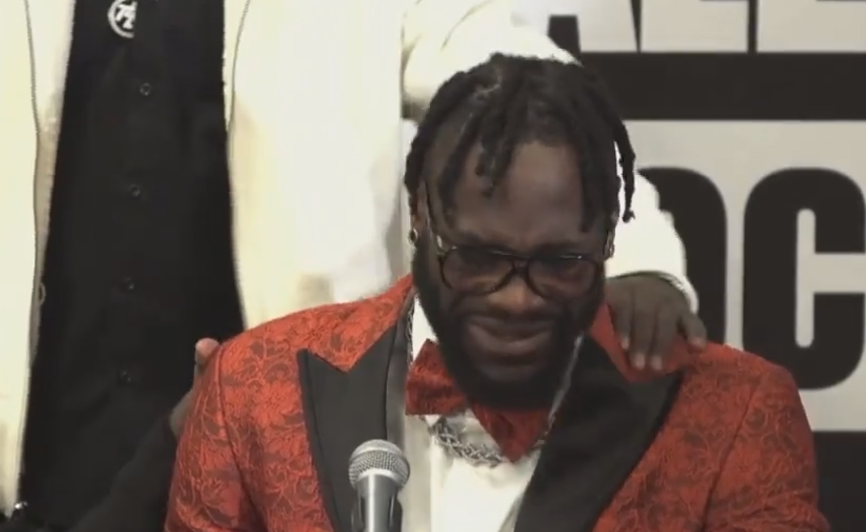 Dillian Whyte accuses Deontay Wilder of ‘fake crying’ after Helenius fight as he says ‘everything he does is an act’