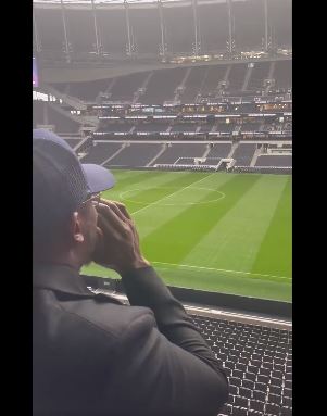 Watch Derek Chisora scream slur about Tottenham inside empty Spurs stadium as Tyson Fury trilogy fight confirmed