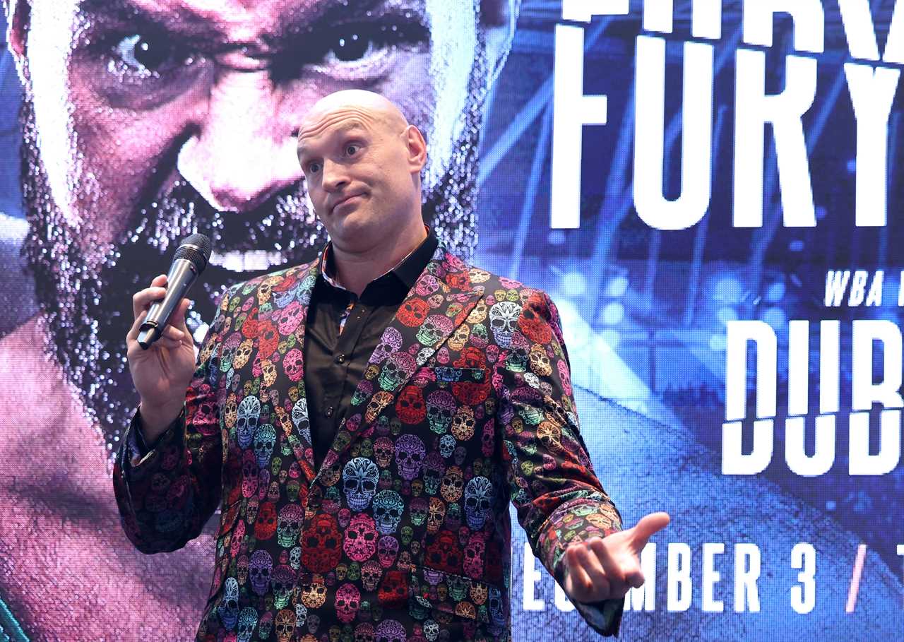 Tyson Fury claims he has another TEN FIGHTS in him but reveals Anthony Joshua will not be one of them