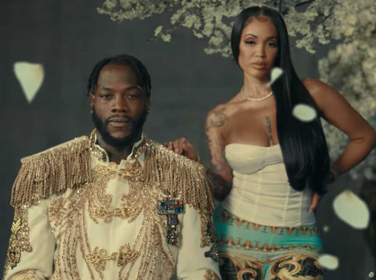 Deontay Wilder releases debut music video featuring stunning girlfriend Telli Swift for first single ‘Everytime’