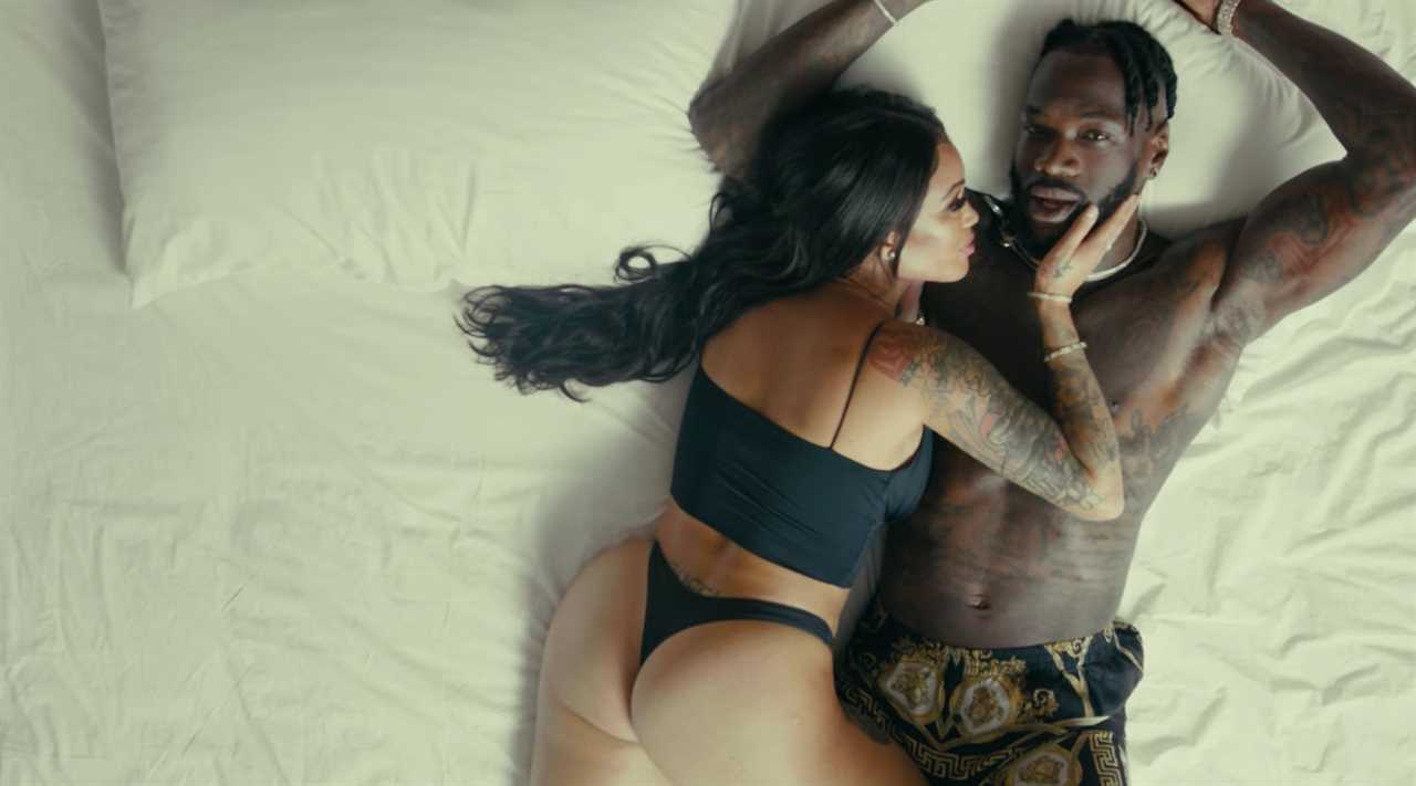 Deontay Wilder releases debut music video featuring stunning girlfriend Telli Swift for first single ‘Everytime’