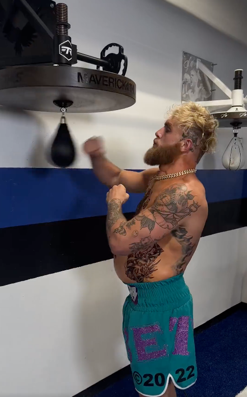 Jake Paul calls out Tyson Fury in a FAT SUIT and claims ‘p***y’ heavyweight champ has ‘gone quiet’