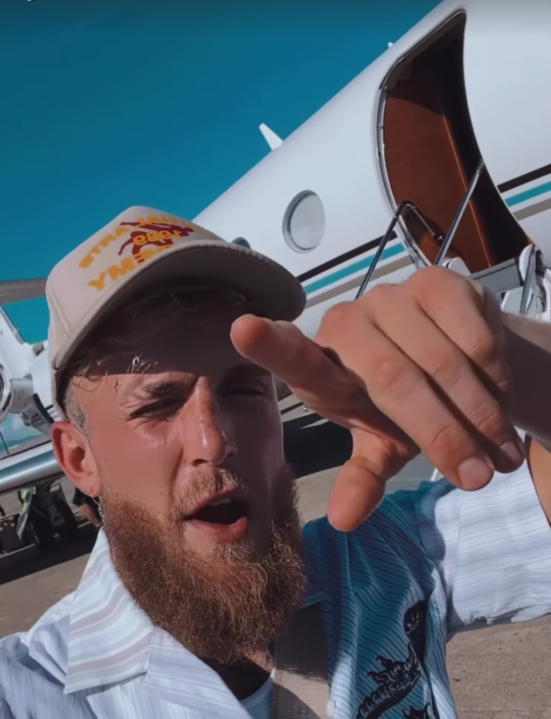 Jake Paul flies private jet to Phoenix and claims record ticket sales for Anderson Silva fight…but bout isn’t sold out
