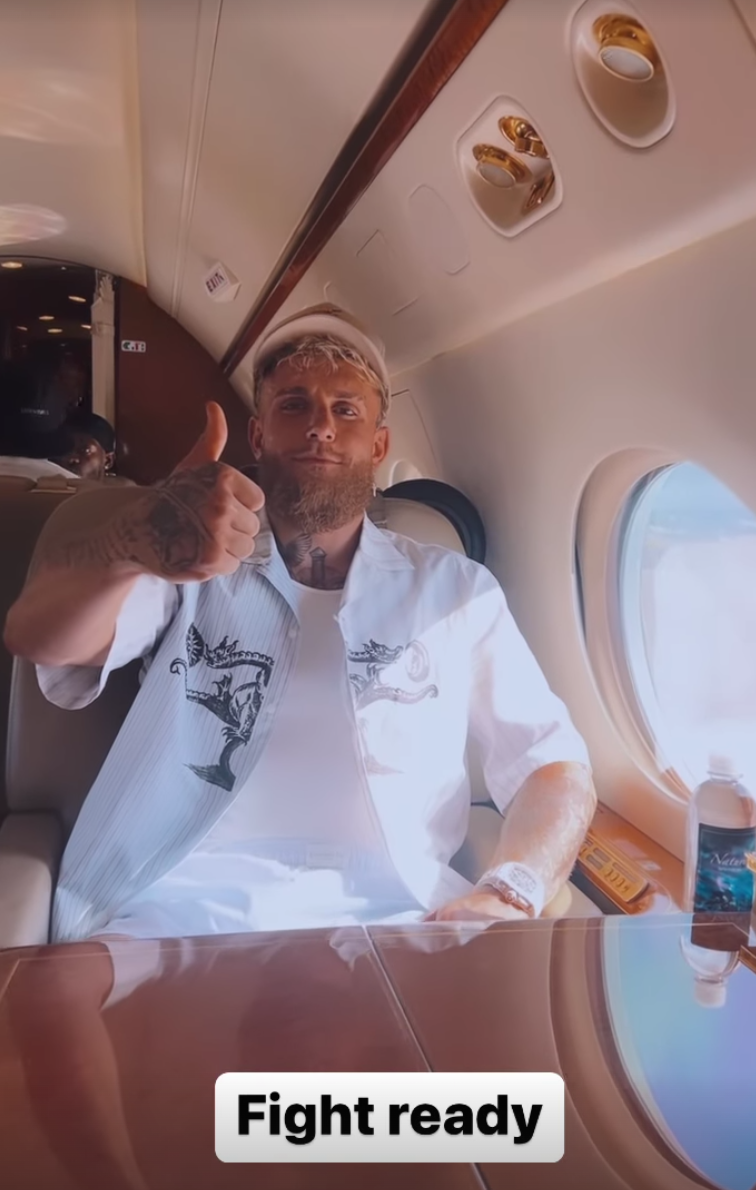 Jake Paul flies private jet to Phoenix and claims record ticket sales for Anderson Silva fight…but bout isn’t sold out