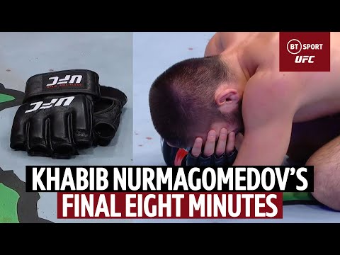 Khabib Nurmagomedov's Final Eight Minutes As UFC Champion Inside The Octagon  🦅 End Of An Era