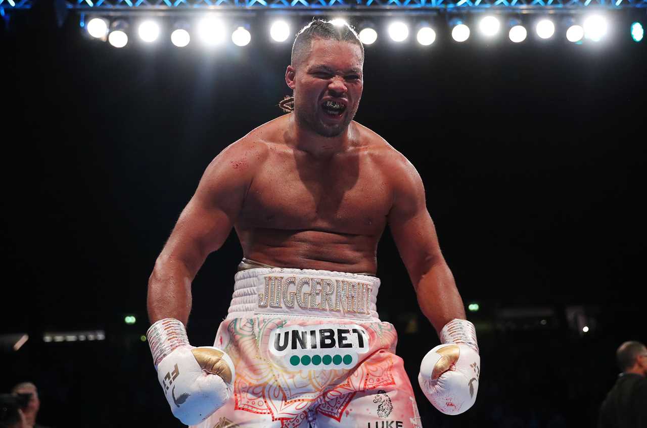 Anthony Joshua to have Joe Joyce and Daniel Dubois fights offered to him by Frank Warren as he prepares for 2023 return