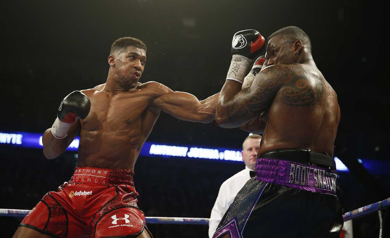 Blockbuster Anthony Joshua vs Dillian Whyte rematch the ‘frontrunner’ for AJ’s return fight in February next year
