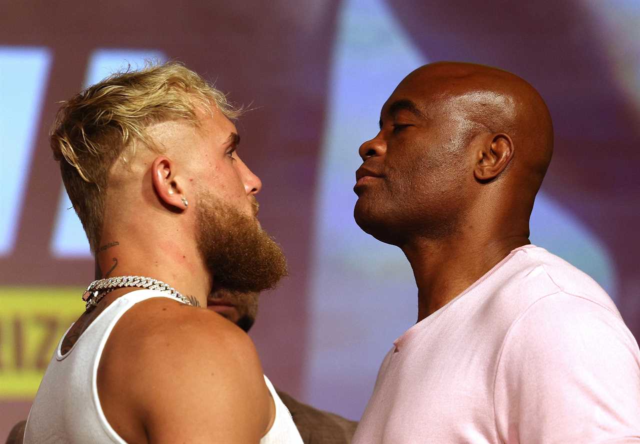 Boxing fans left stunned with Jake Paul’s fight against Anderson Silva priced at staggering £17.99 on UK PPV