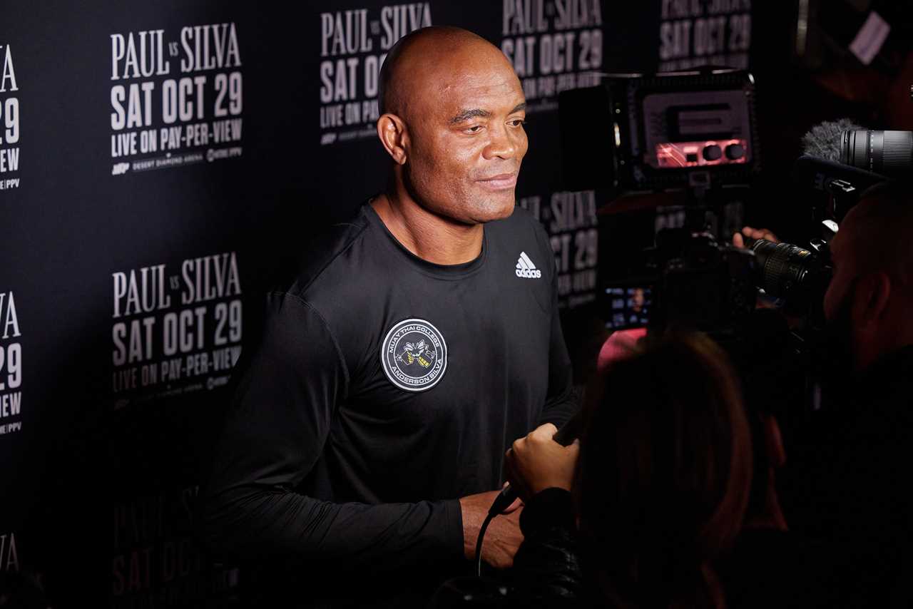 UFC legend Anderson Silva insists he was ‘just joking’ about being knocked out TWICE in sparring for Jake Paul fight