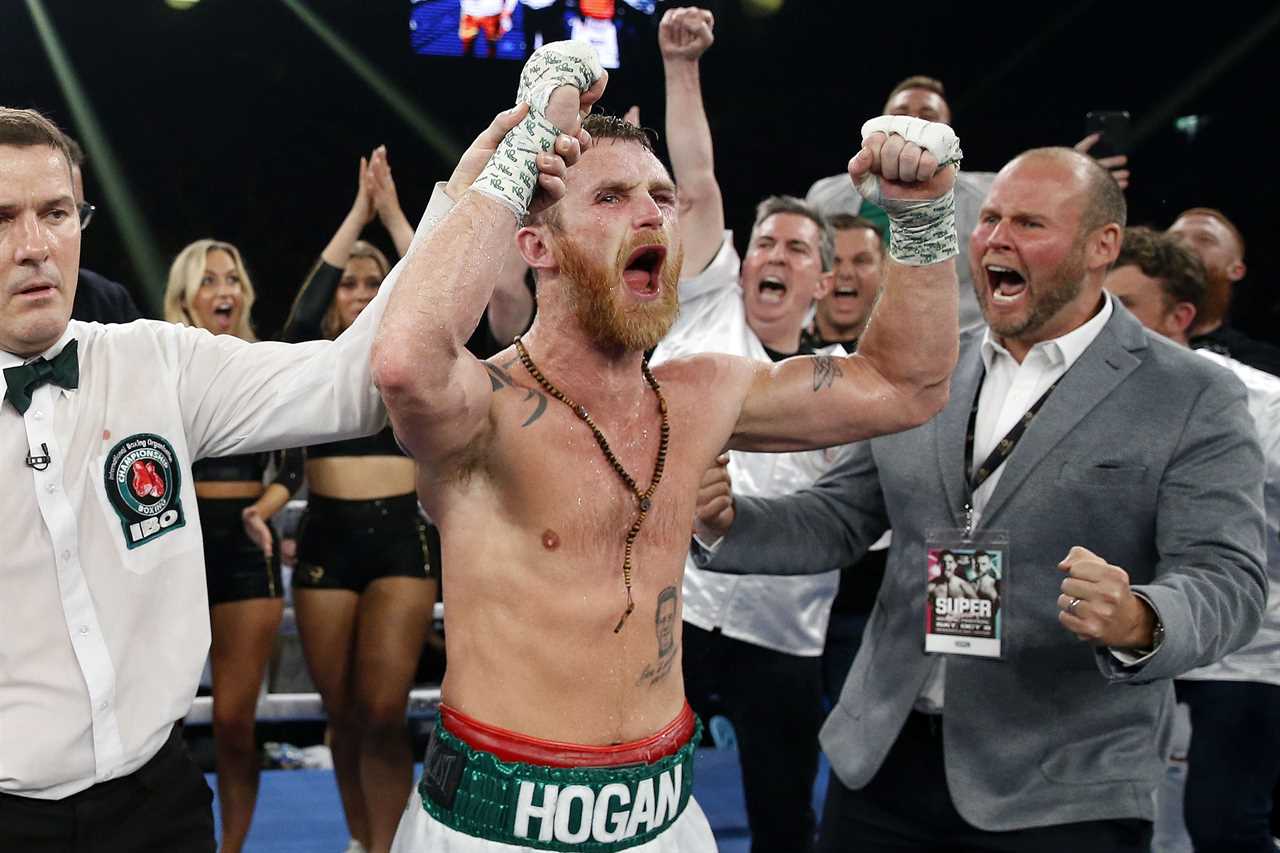 Conor McGregor offered boxing world title shot by fellow Irish fighter Dennis Hogan as talks begin with UFC star