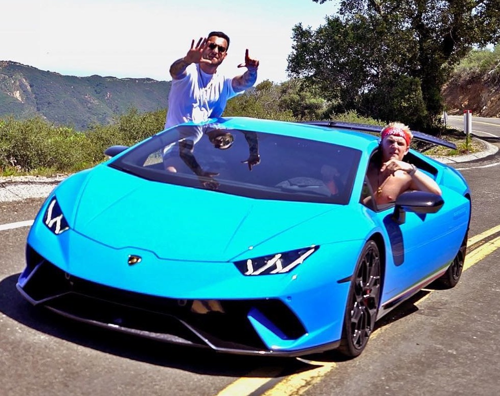 Inside Jake Paul’s insane car collection that includes a £165k Lamborghini Huracan, and a custom-wrapped £81k Tesla