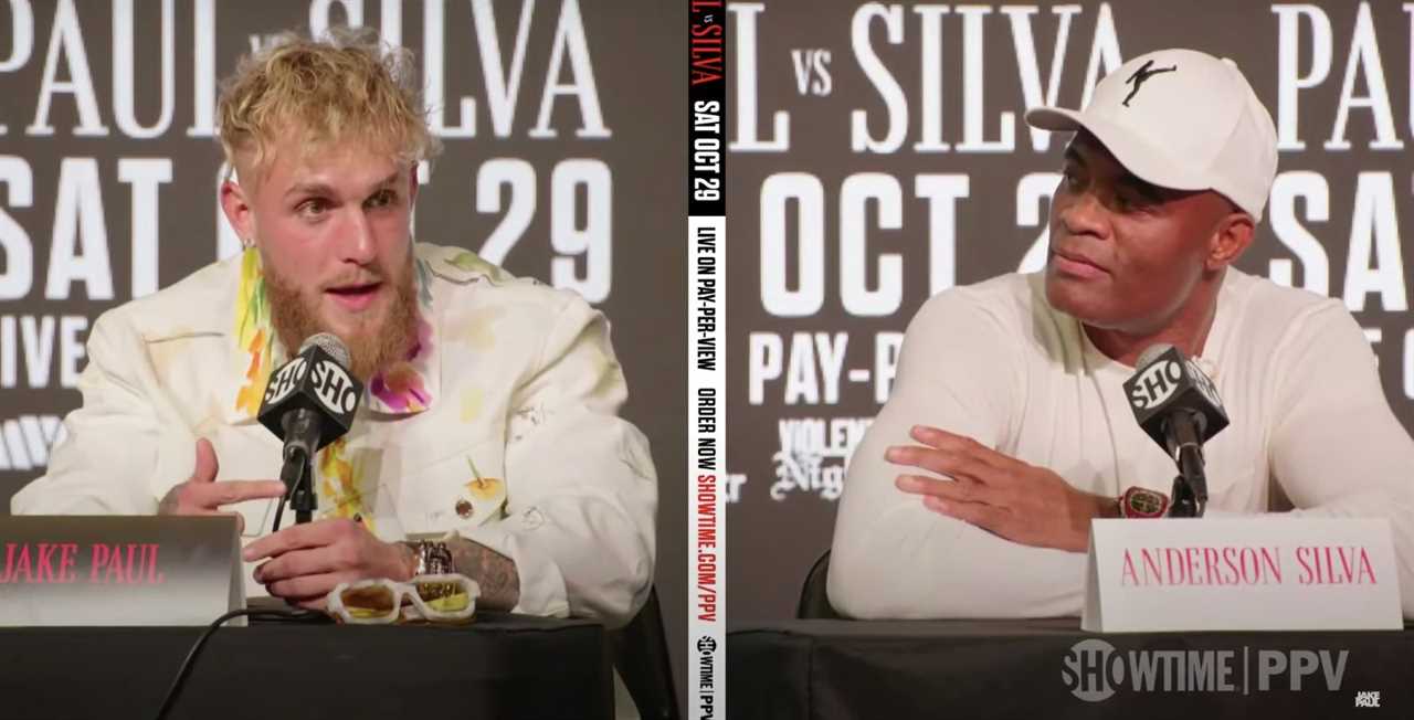 Jake Paul could rematch UFC legend Anderson Silva in a different sport after making bet ahead of fight