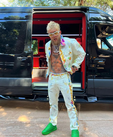 Jake Paul wears £370k watch and says he’s ‘activated’ Problem Child alter ego for fight with UFC legend Anderson Silva