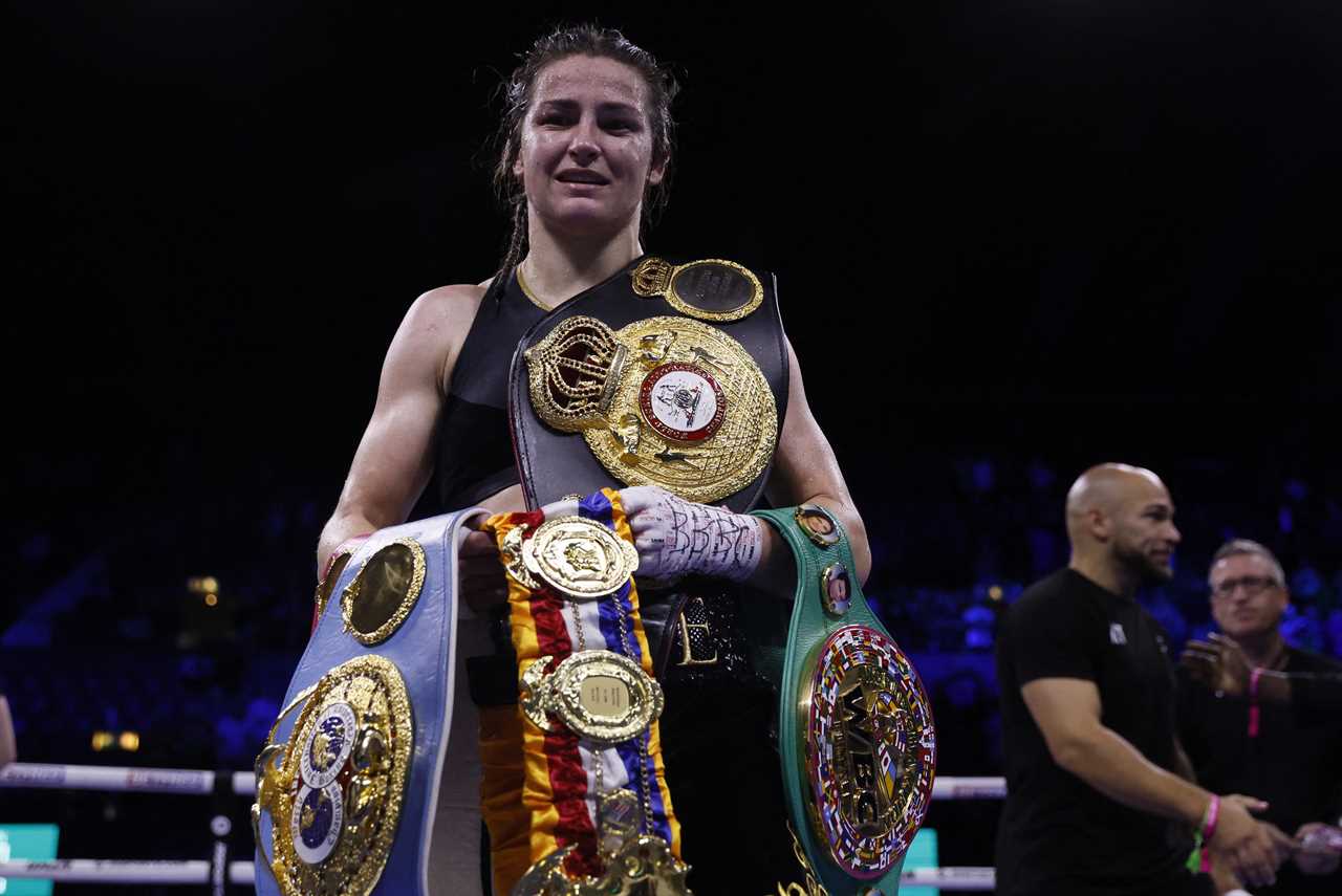 Katie Taylor STILL the lightweight queen with dominant display over Karen Carabajal – winning by unanimous decision