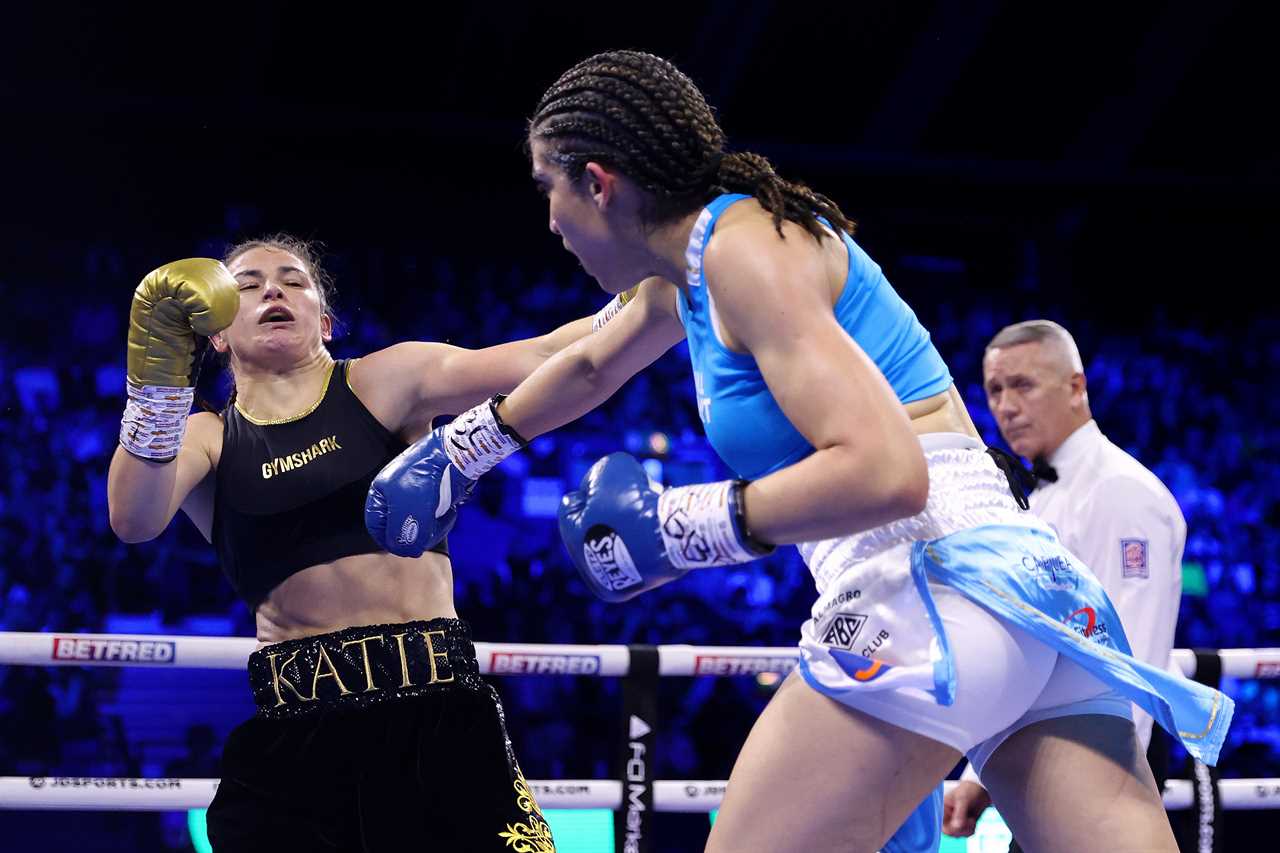 Katie Taylor STILL the lightweight queen with dominant display over Karen Carabajal – winning by unanimous decision