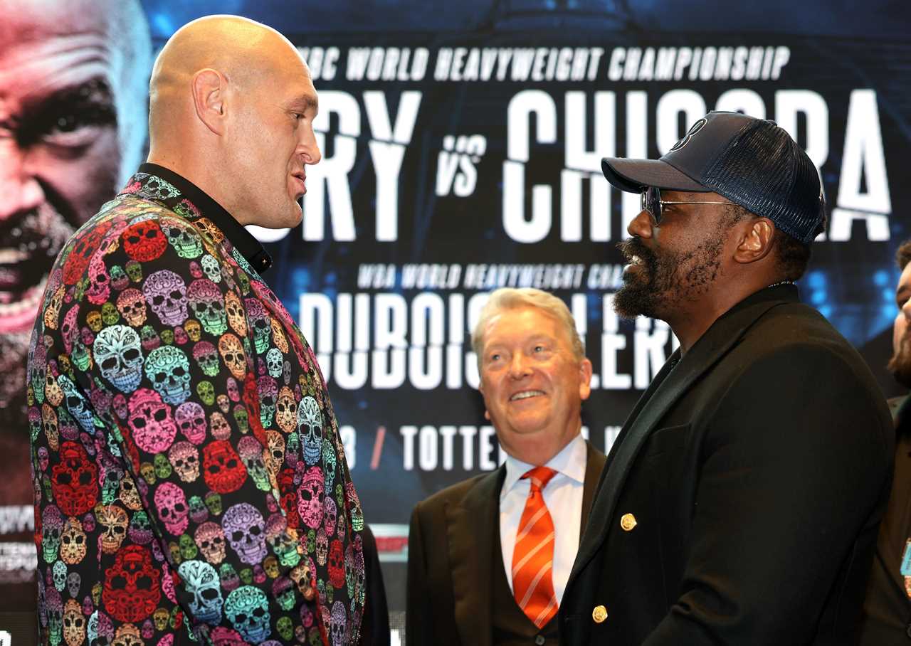 Tyson Fury and Derek Chisora warn rival Oleksandr Uzyk that they could surprise Oleksandr Usyk at Tottenham for the Trilogy fight