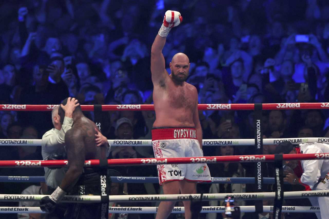Tyson Fury says he was scared after he couldn't remember how many times Deontay wilder had knocked him down.