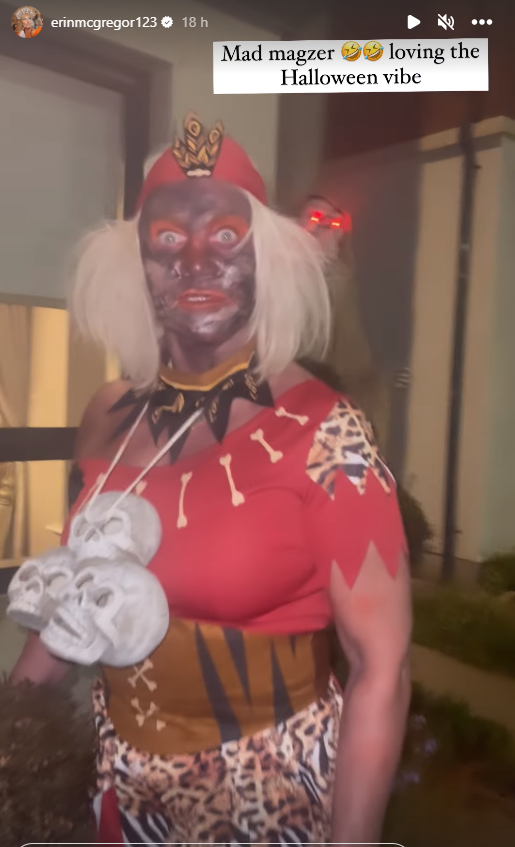 Margaret McGregor, Conor McGregor's mother, was accused of wearing a black face while she posed alongside a clean-shaven UFC star