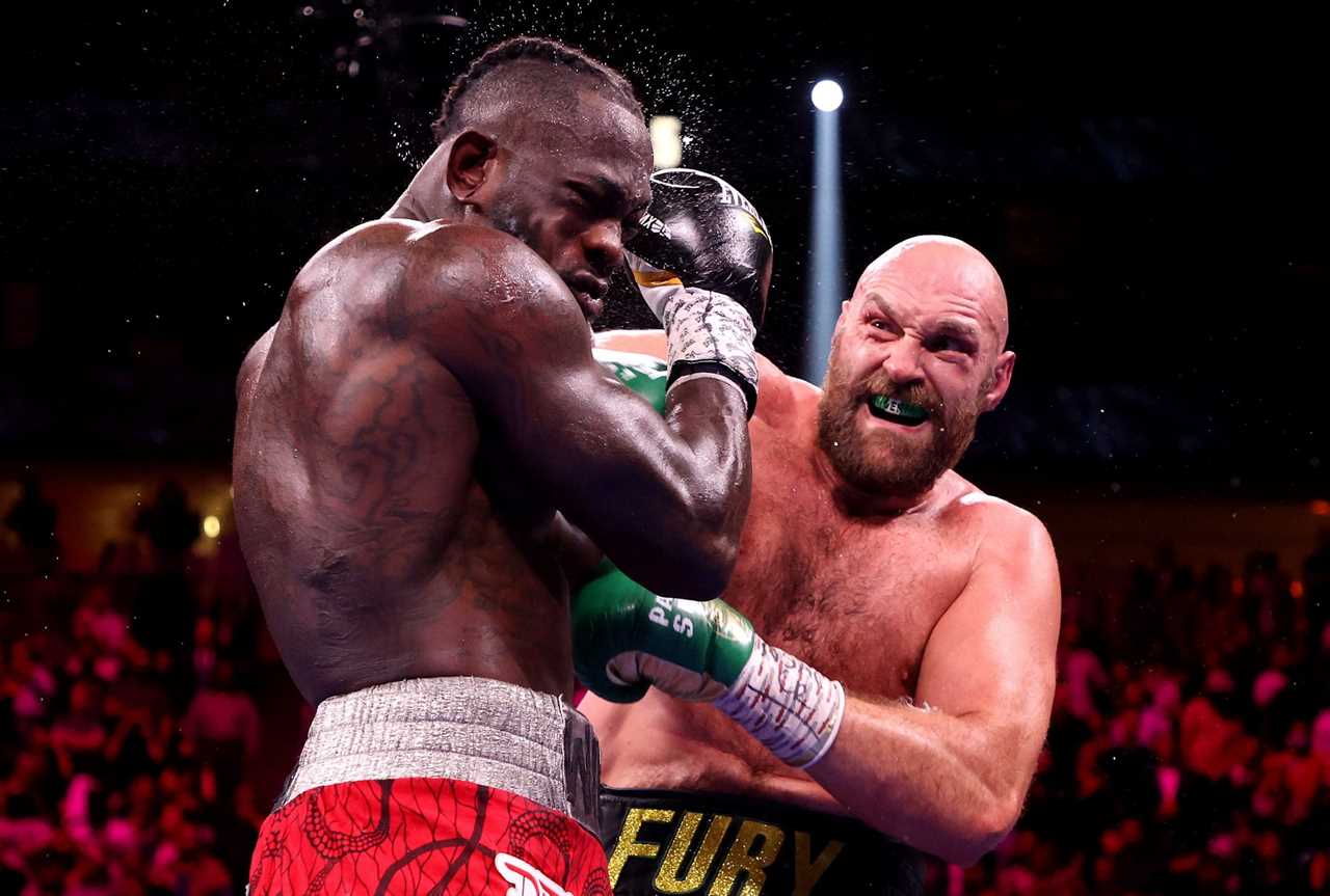 Tyson Fury reacts after Deontay Wilder's win in Robert Helenius and claims CREDIT