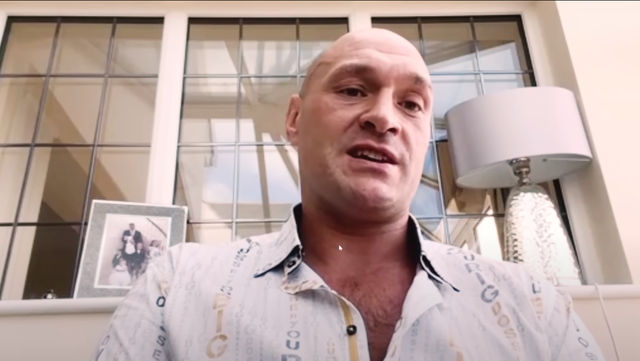 Tyson Fury says he doesn't like YouTube boxing, and that he sees real fights at Morecambe Boozers.