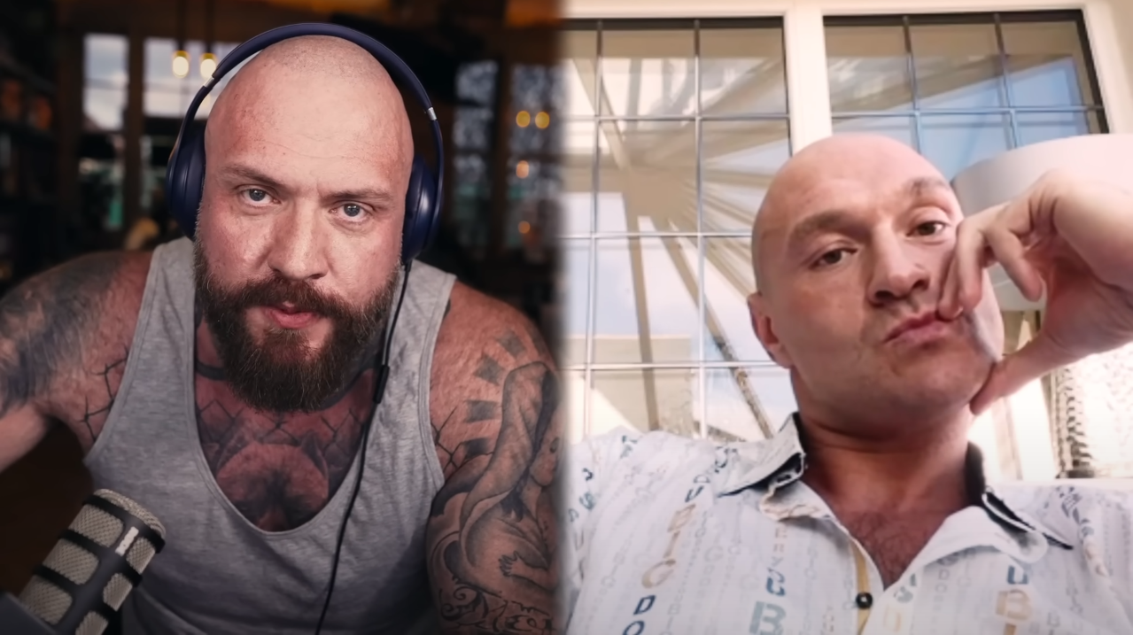 Tyson Fury says he doesn't like YouTube boxing, and that he sees real fights at Morecambe Boozers.