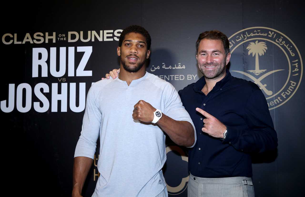 Eddie Hearn, Anthony Joshua's promoter, warns that Tyson Fury's fight against him in the future is not a sure thing after listening to'really good' talks