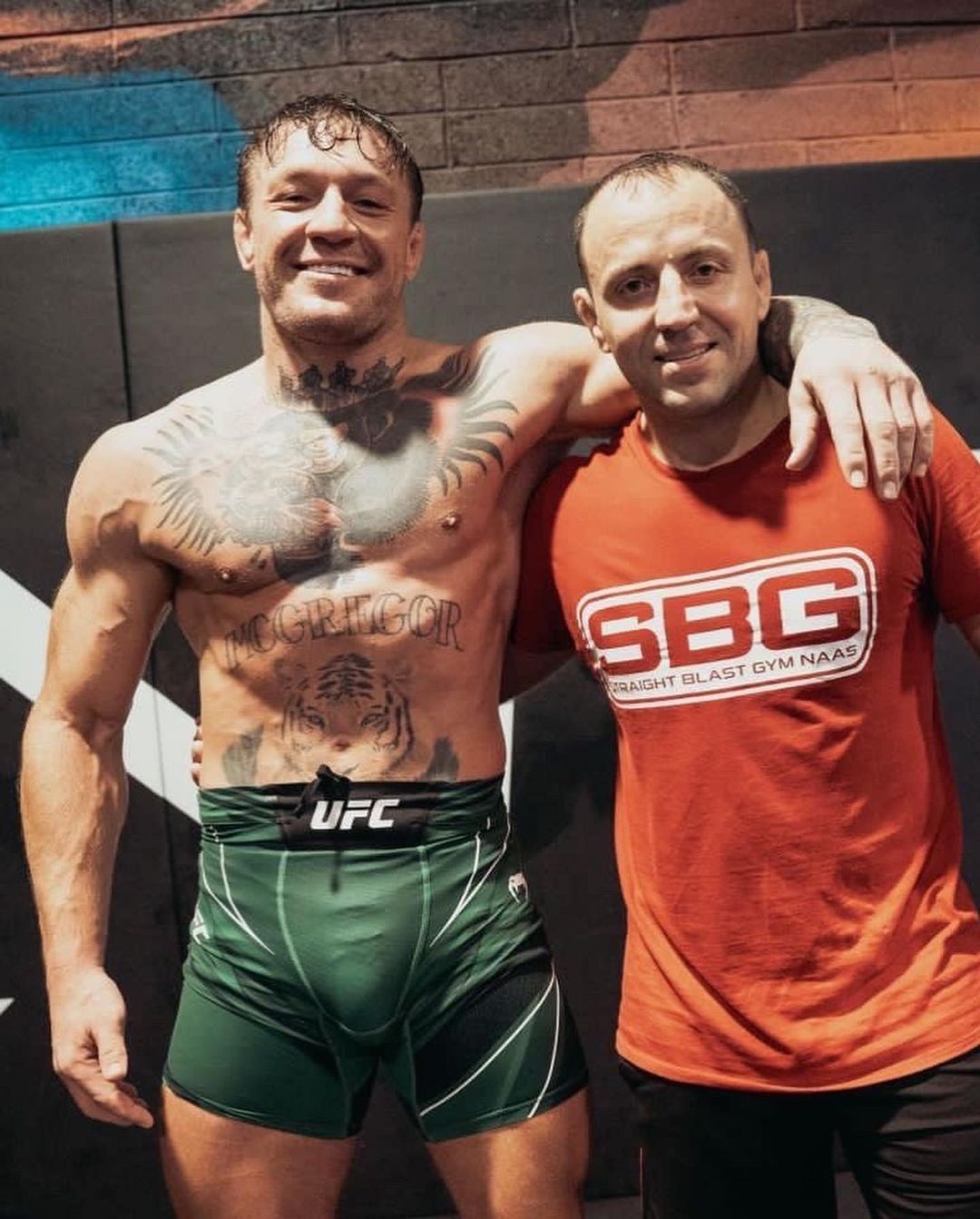 Conor McGregor's insanely jacked body after dramatic body transformation is revealed as he prepares to fight in the 2023 UFC Return.