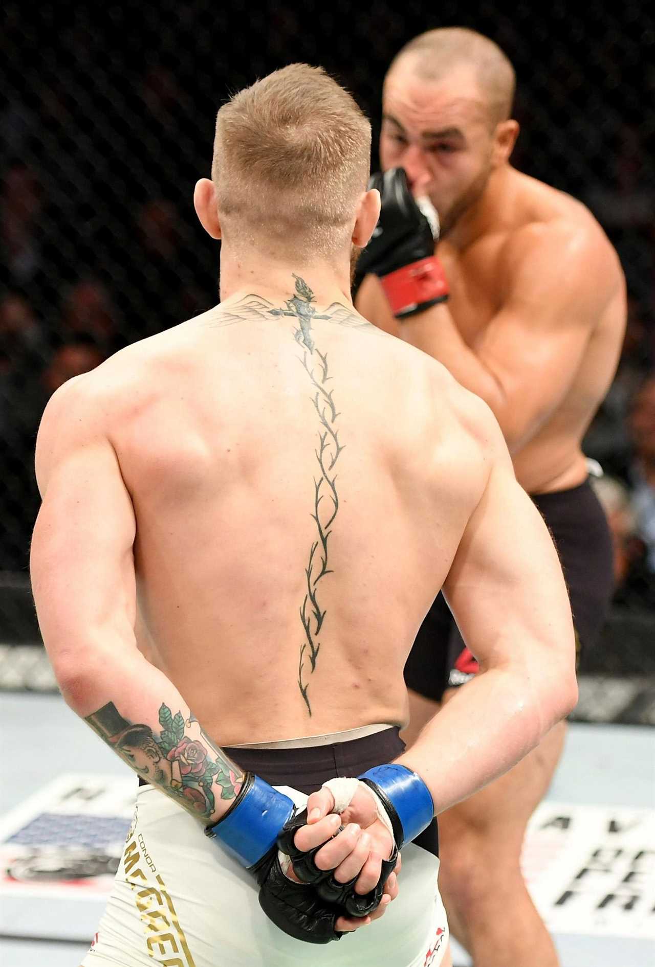 Conor McGregor, UFC fighter, has a collection of tattoos that he describes as well as how many he has.