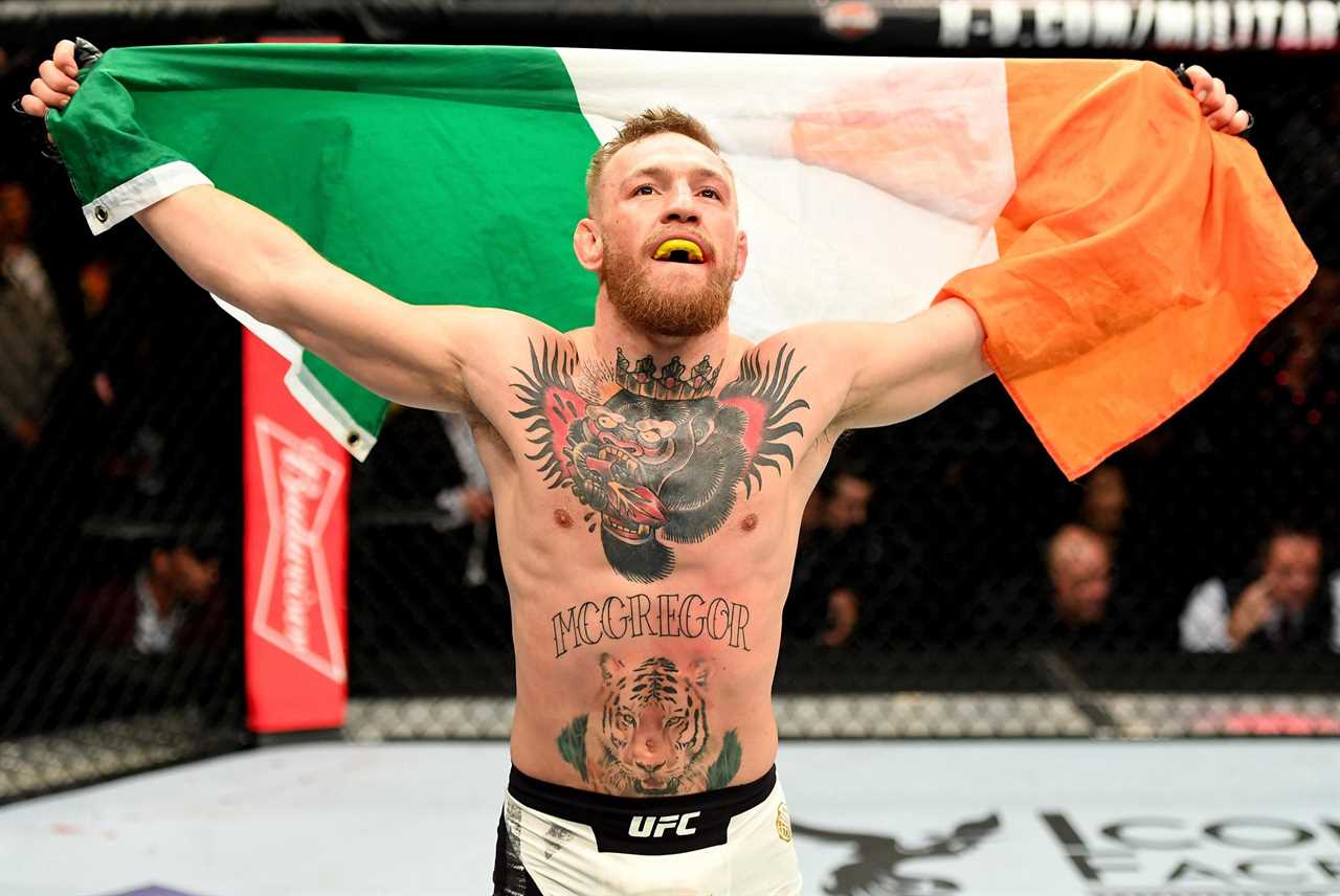 Conor McGregor, UFC fighter, has a collection of tattoos that he describes as well as how many he has.