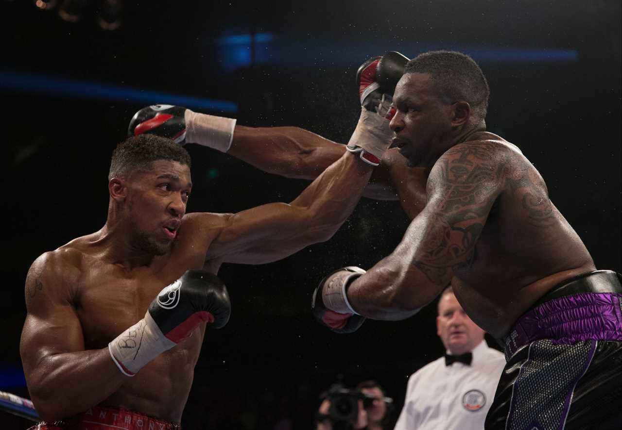 After his boxing return, Anthony Joshua could face Deontay Wilder, Tyson Fury or Dillian Whyte next year.