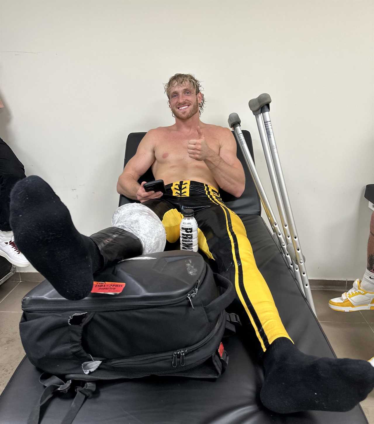 Logan Paul's January boxing return is canceled after a horror knee injury sustained by WWE star Roman Reigns