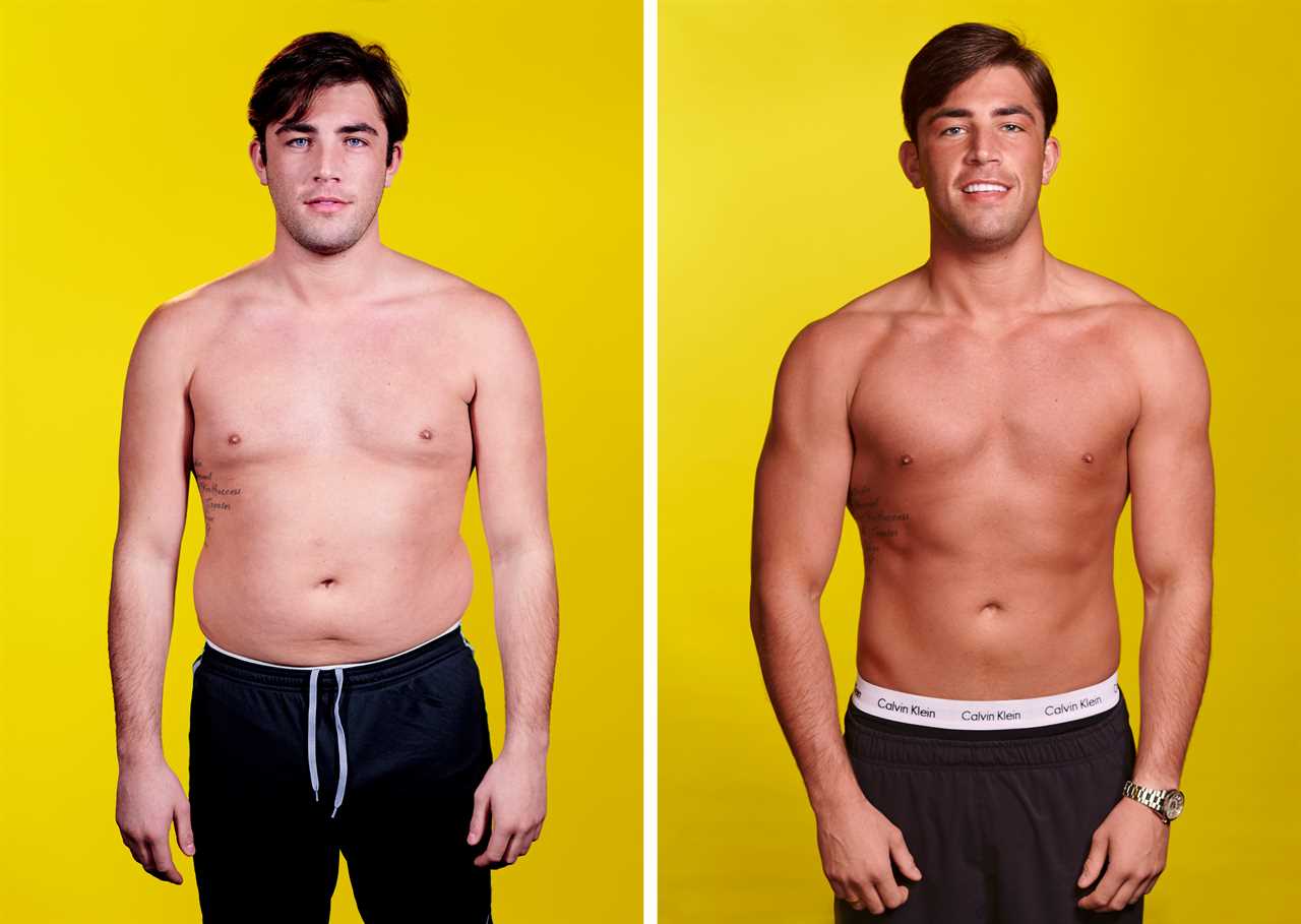 Jack Fincham's amazing transformation as Love Island winner is ready for his first boxing match against Anthony Taylor