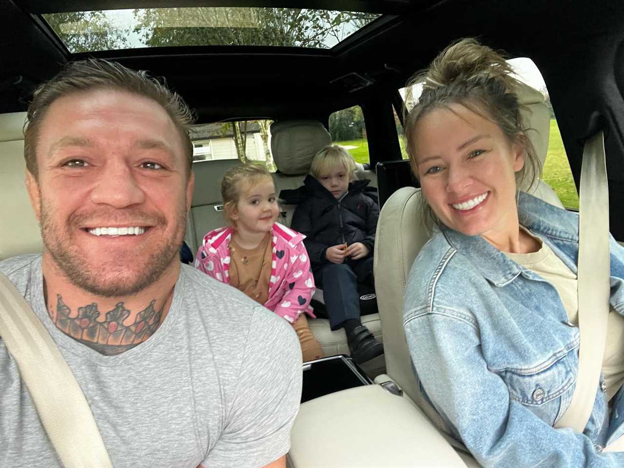 Conor McGregor, UFC star, works on jiu jitsu training. He reveals that his goal is to hit nothing but skull & gut.