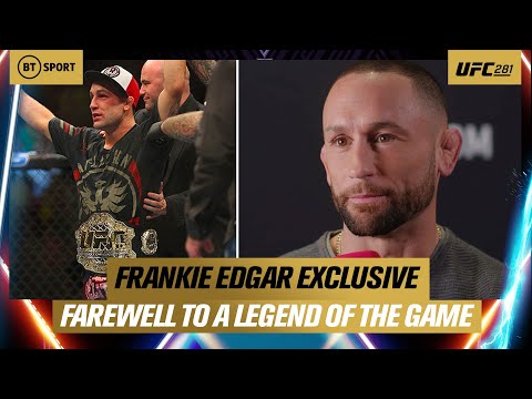 LEGEND OF THE GAME 🐐 OG Frankie Edgar Reflects On Incredible UFC Career Ahead Of Finale At  #UFC281