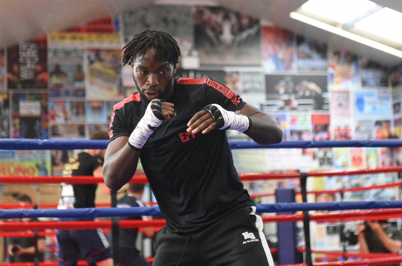 Three years ago, I was stacking shelves at Sainsbury's. Now I'm headed to the USA to pursue my dream of achieving world title.