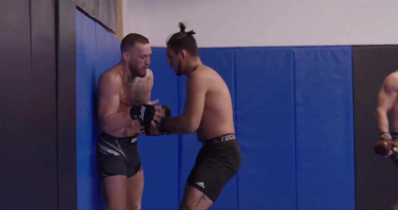 Conor McGregor takes on TWO fighters as he prepares for his return to the UFC.