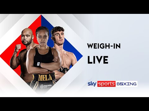 LIVE WEIGHIN Manchester Fight Night Jonas Clarke Hatton, Barrera