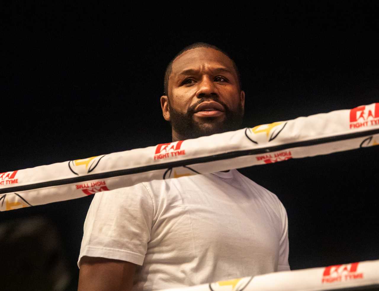 Floyd Mayweather, 45 admits that he didn't train hard for his exhibition bout with YouTuber Deji, and is just having fun.