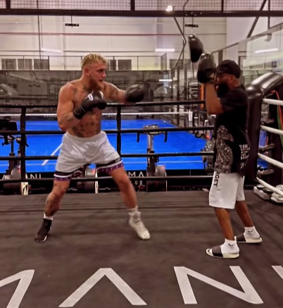 After travelling to Tommy Fury's fight, Jake Paul trains in Dubai. There are talks to reschedule the grudge match.