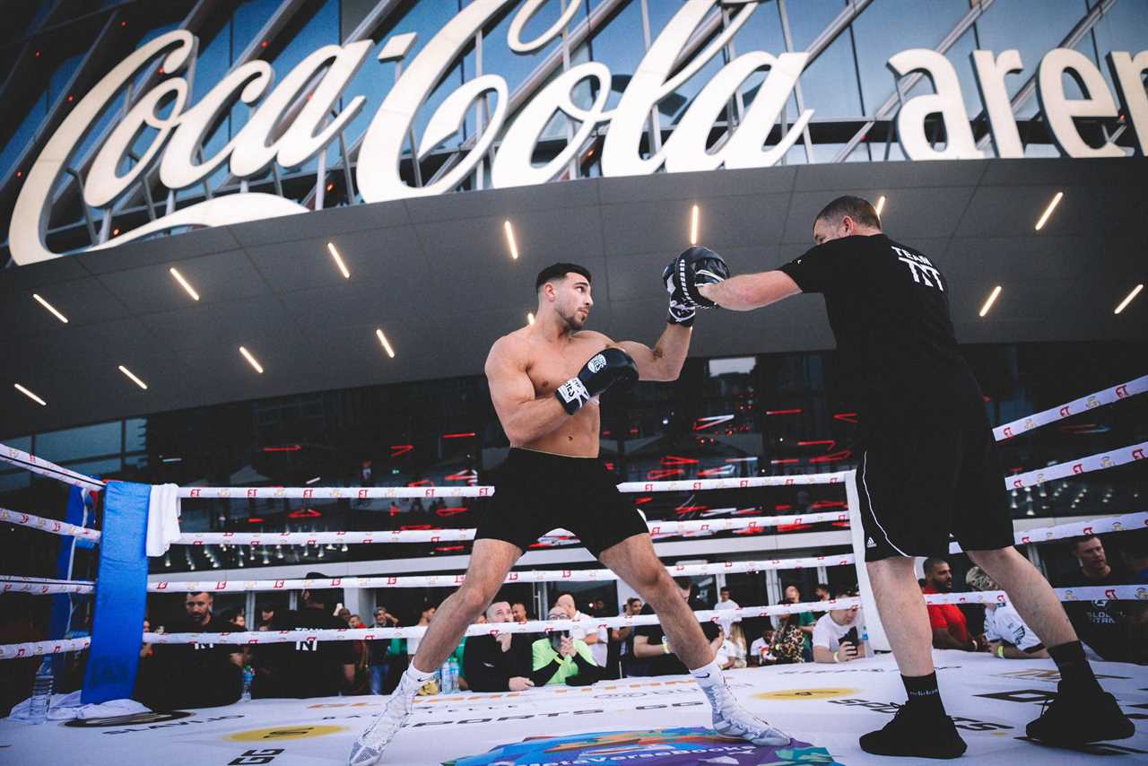 After travelling to Tommy Fury's fight, Jake Paul trains in Dubai. There are talks to reschedule the grudge match.