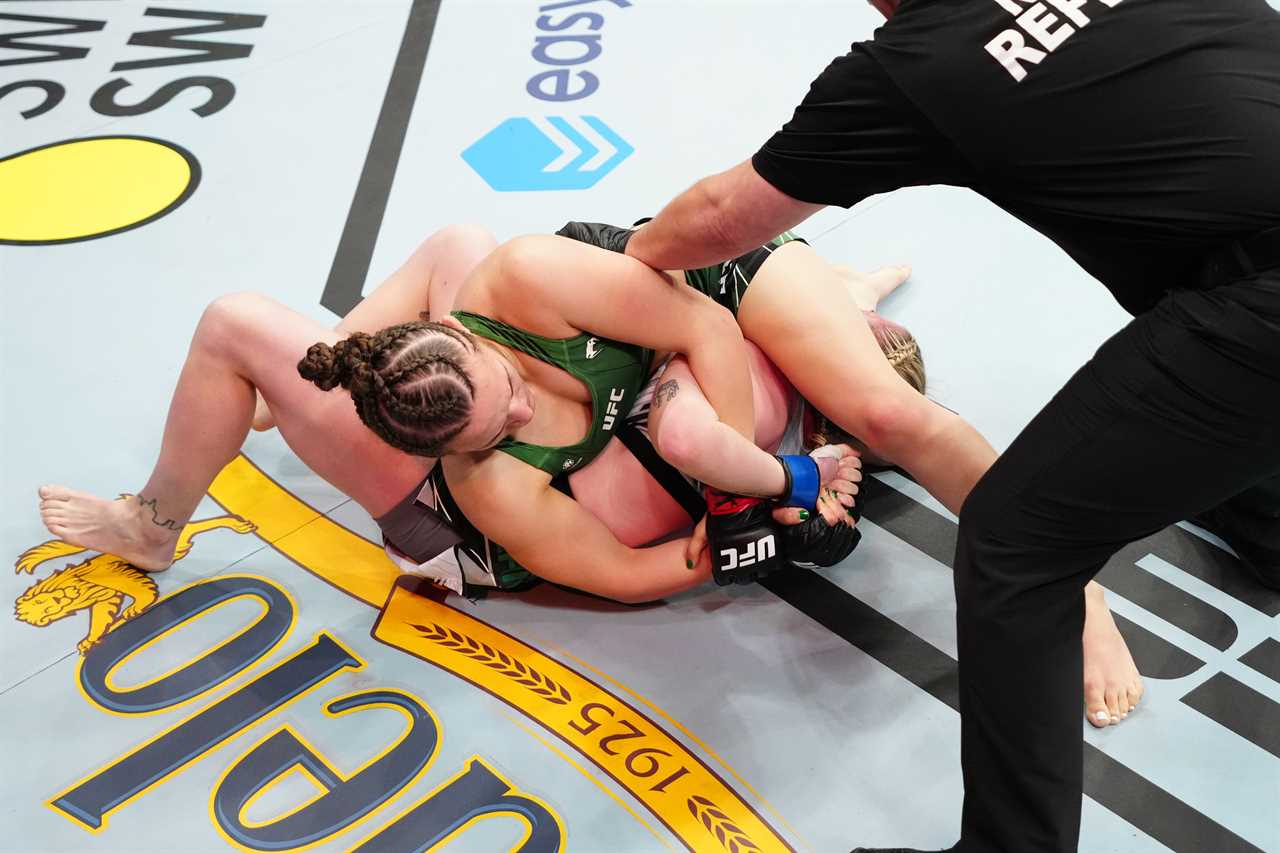 UFC 281: Brit Molly McCann's win streak was ended by Erin Blanchfield, thanks to the bone-crushing kimura at MSG