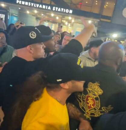 After UFC 281's pair scuffle outside Madison Square Garden, Nate Diaz SLAPS Conor McGregor’s teammate Dillon Danis.