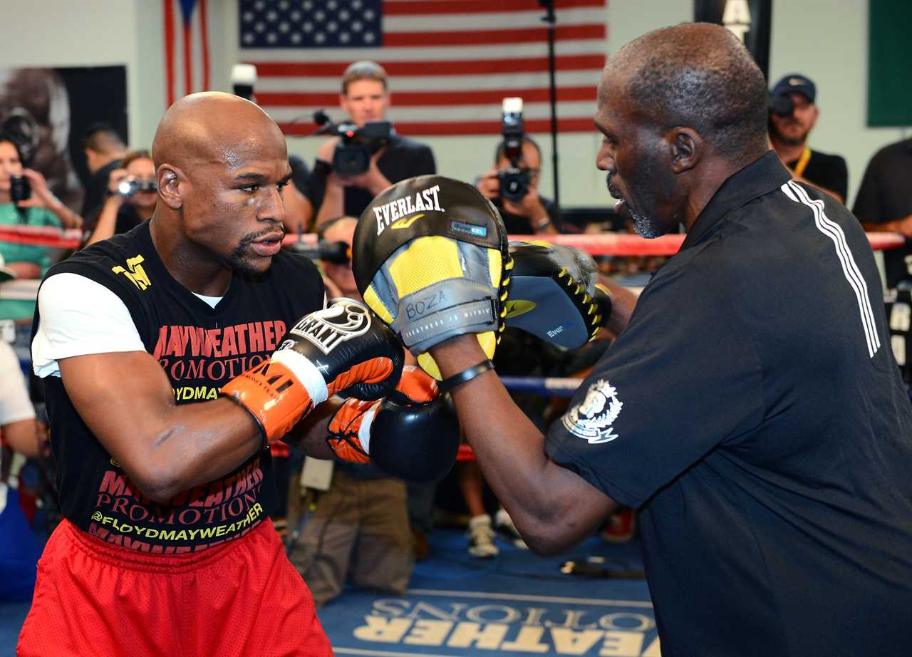 Floyd Mayweather's exclusive training program includes running to nightclubs in jeans, and working out at 4am.