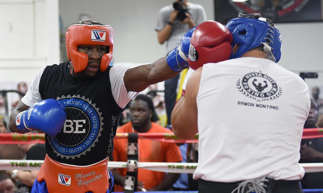 Floyd Mayweather's exclusive training program includes running to nightclubs in jeans, and working out at 4am.