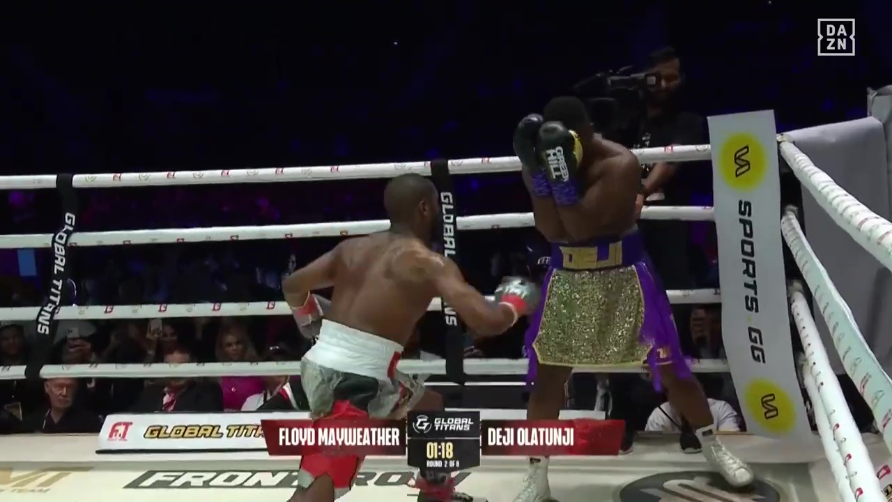 Floyd Mayweather refused to fight Deji, until Jake Paul was removed from the ringside after making X-rated remarks
