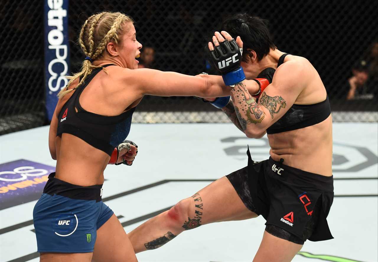 Paige VanZant's horrific broken arm, which required surgery and left her with a severe scarring after UFC fight