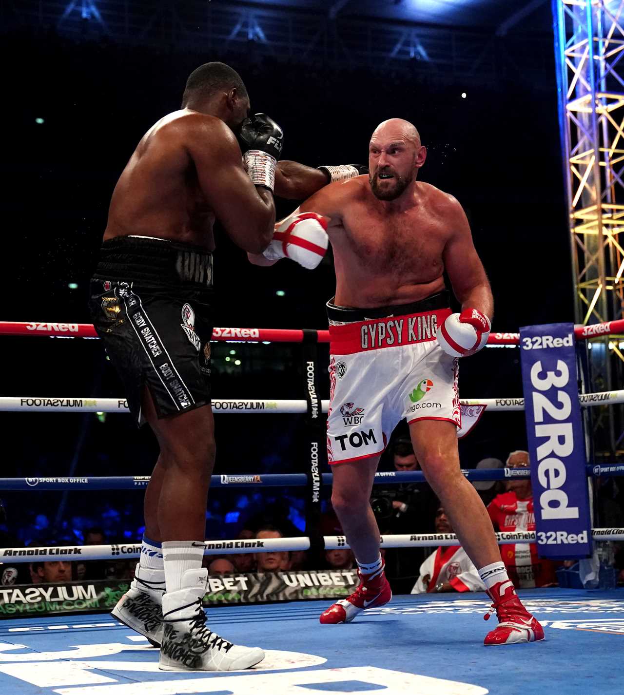 Tyson Fury shares what he said to Dillian Whyte moments prior to his brutally knocking out Brit rival at Wembley
