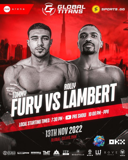 Tommy Fury fight vs Rolly Lamp: Date, UK start times, TV channel, FULL fight cards for TONIGHT’S DAZN show