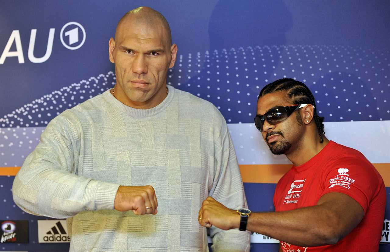 Nikolai Valuev (a 7ft boxing star) was rushed to a Moscow hospital after being called to fight for Putin in Ukraine.